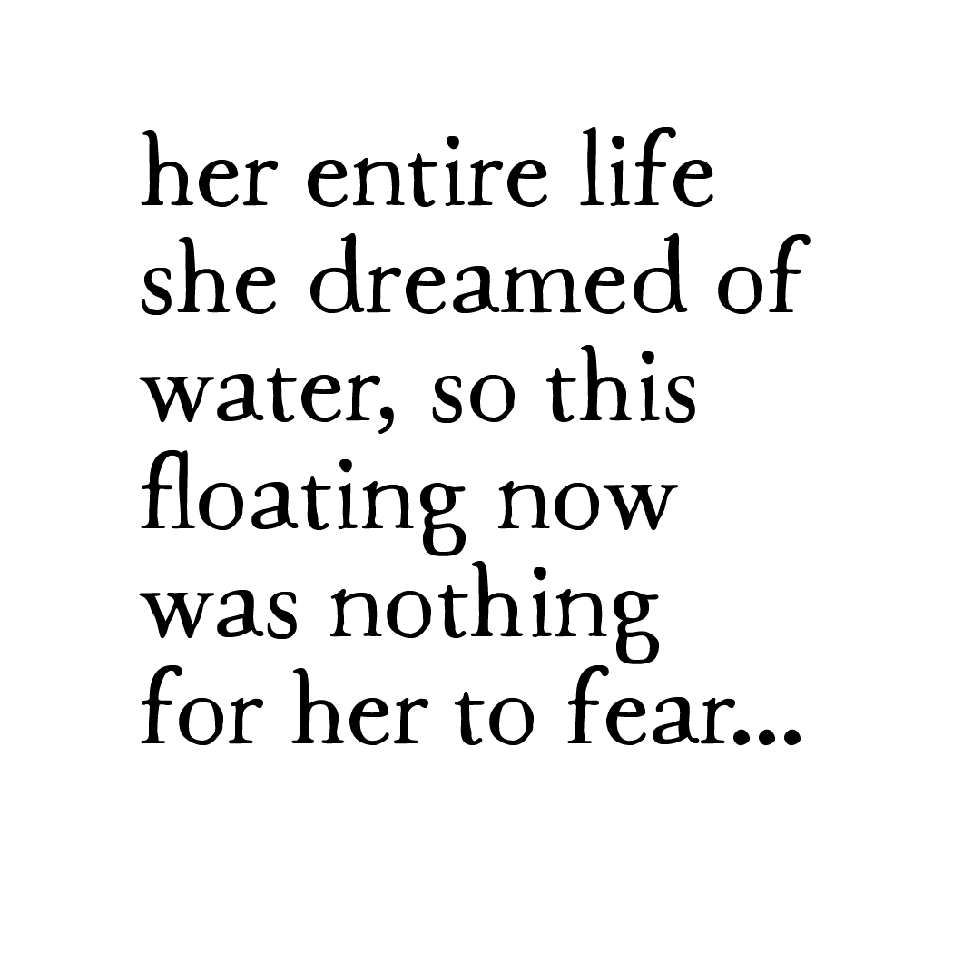 bird & brush: water dreams art print