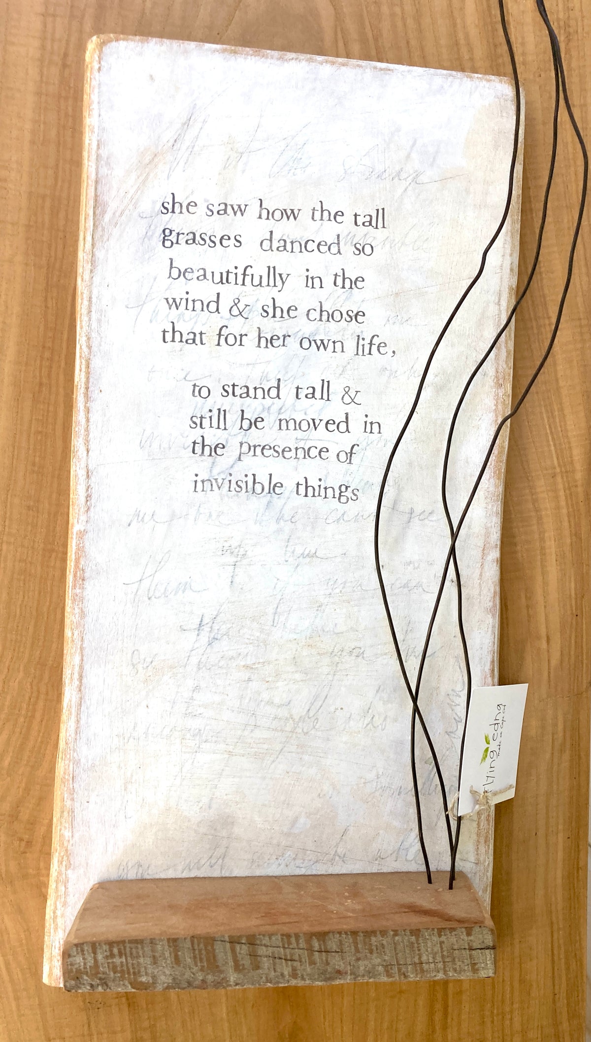 story keeper palimpsest: daughter of tall grasses