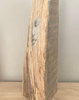 woman in striated oak