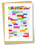 LAST CALL greeting card: box of wishes