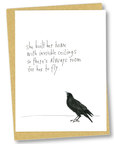 greeting card 8 pack: miranda's thoughts
