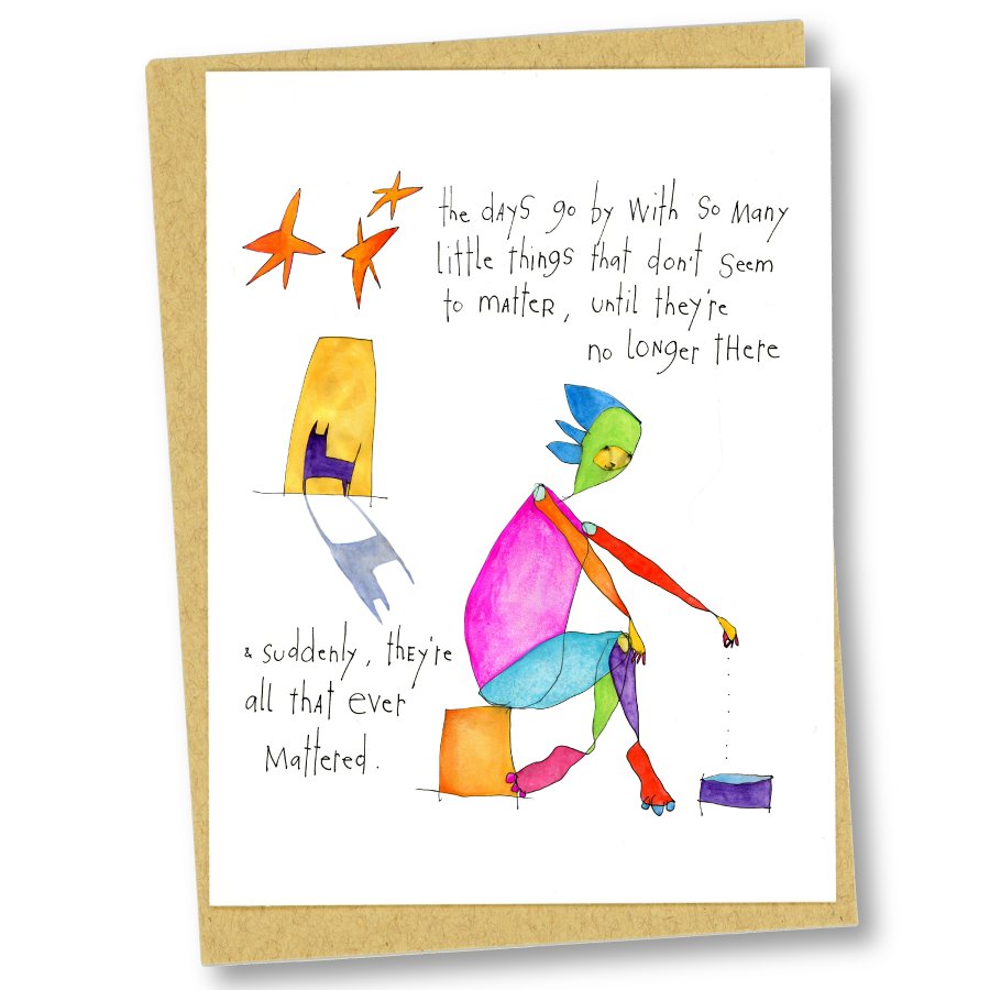 greeting card: little matters