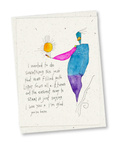 greeting card: love light