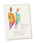 greeting card: more reason