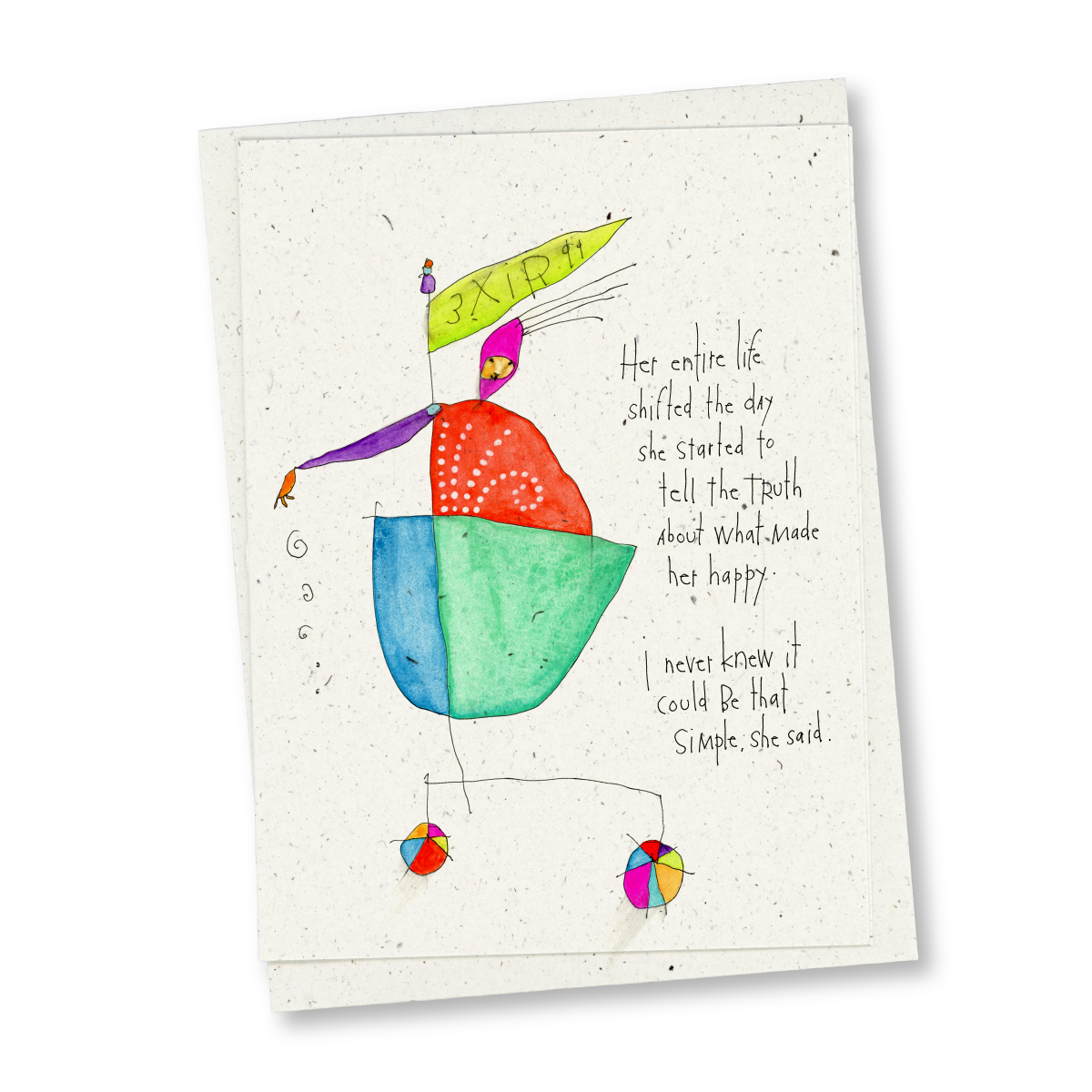 greeting card: simple truth