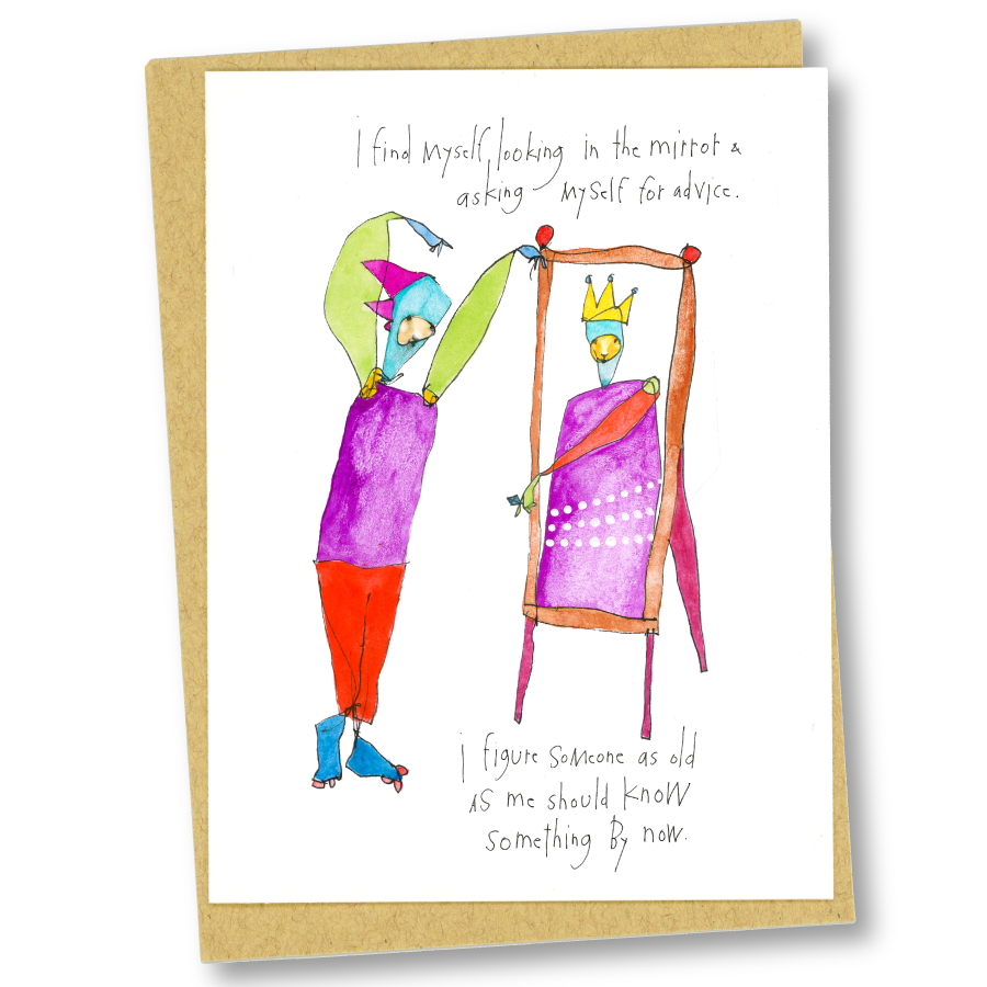 greeting card: advice