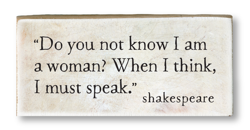 whispers: Shakespeare&#39;s AYLI Rosalind