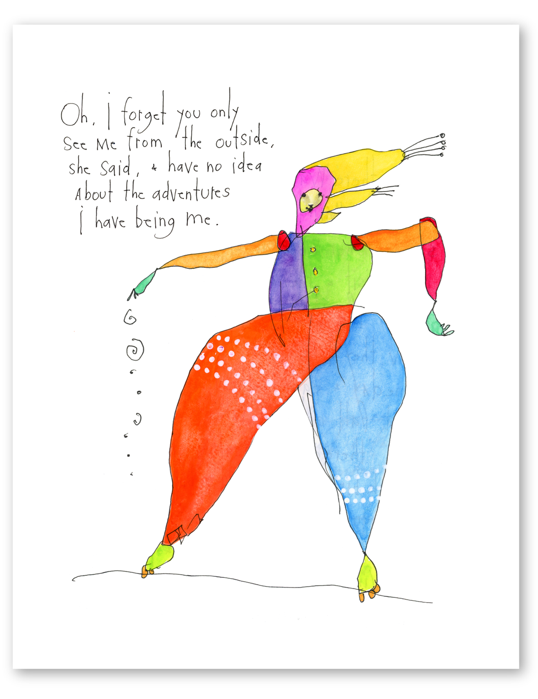 real adventures art print
