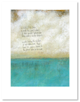 bird & brush: child of the tides art print