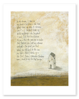 bird & brush: joy cookie print