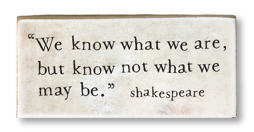 whispers: Shakespeare&#39;s Hamlet, Ophelia