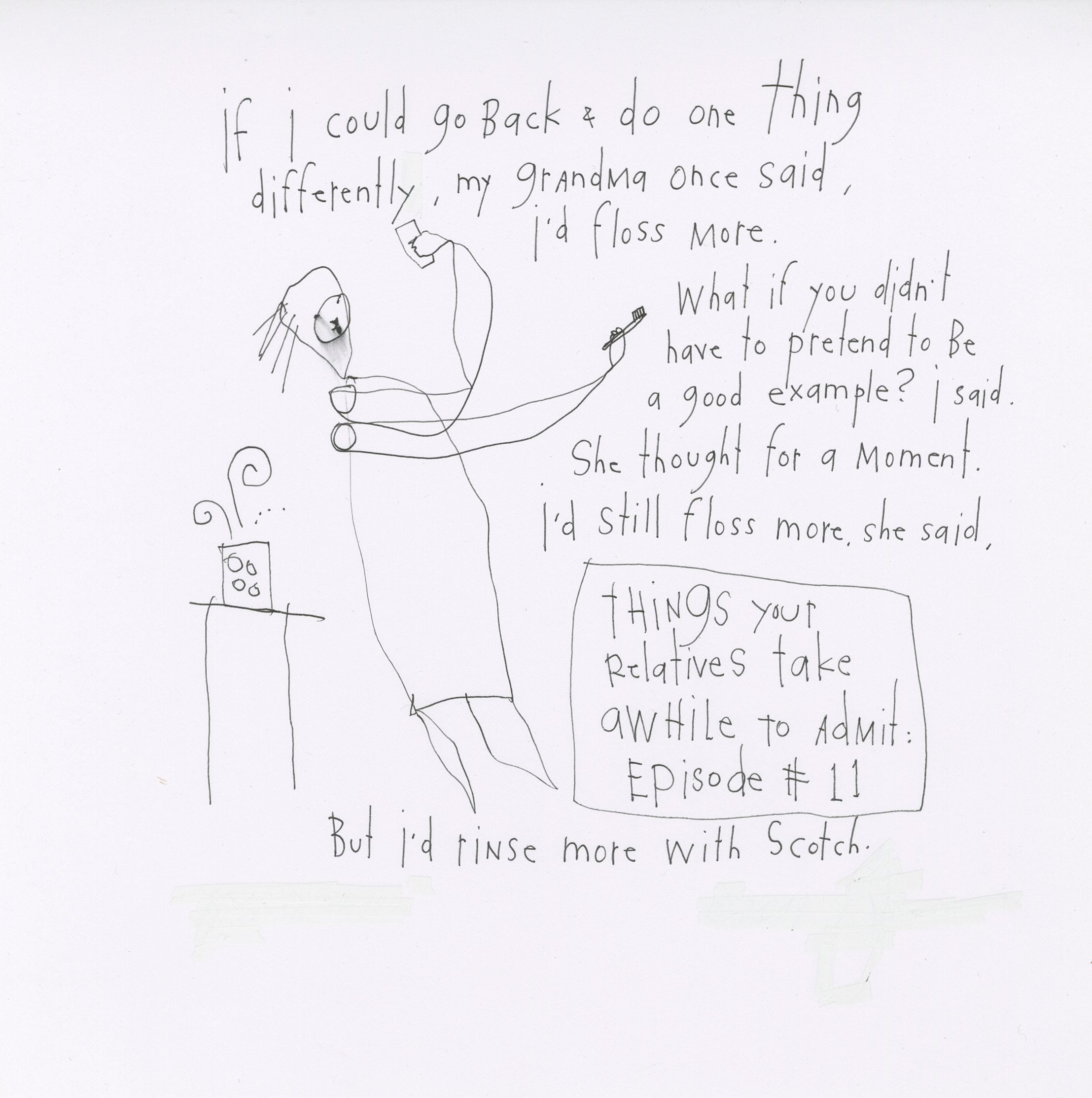 original pen &amp; ink: relative advice