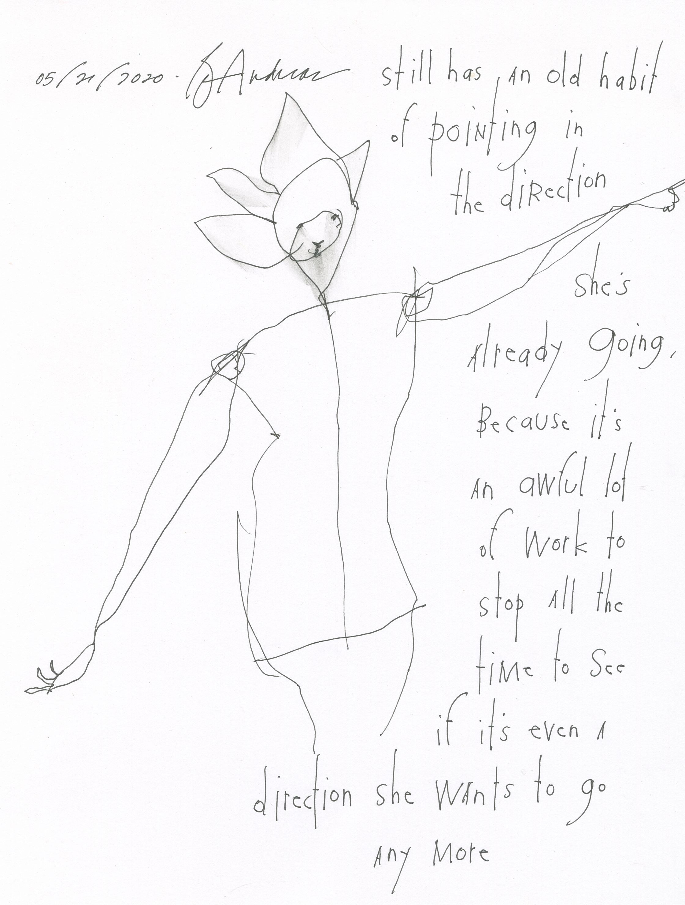 original pen + ink: old habits