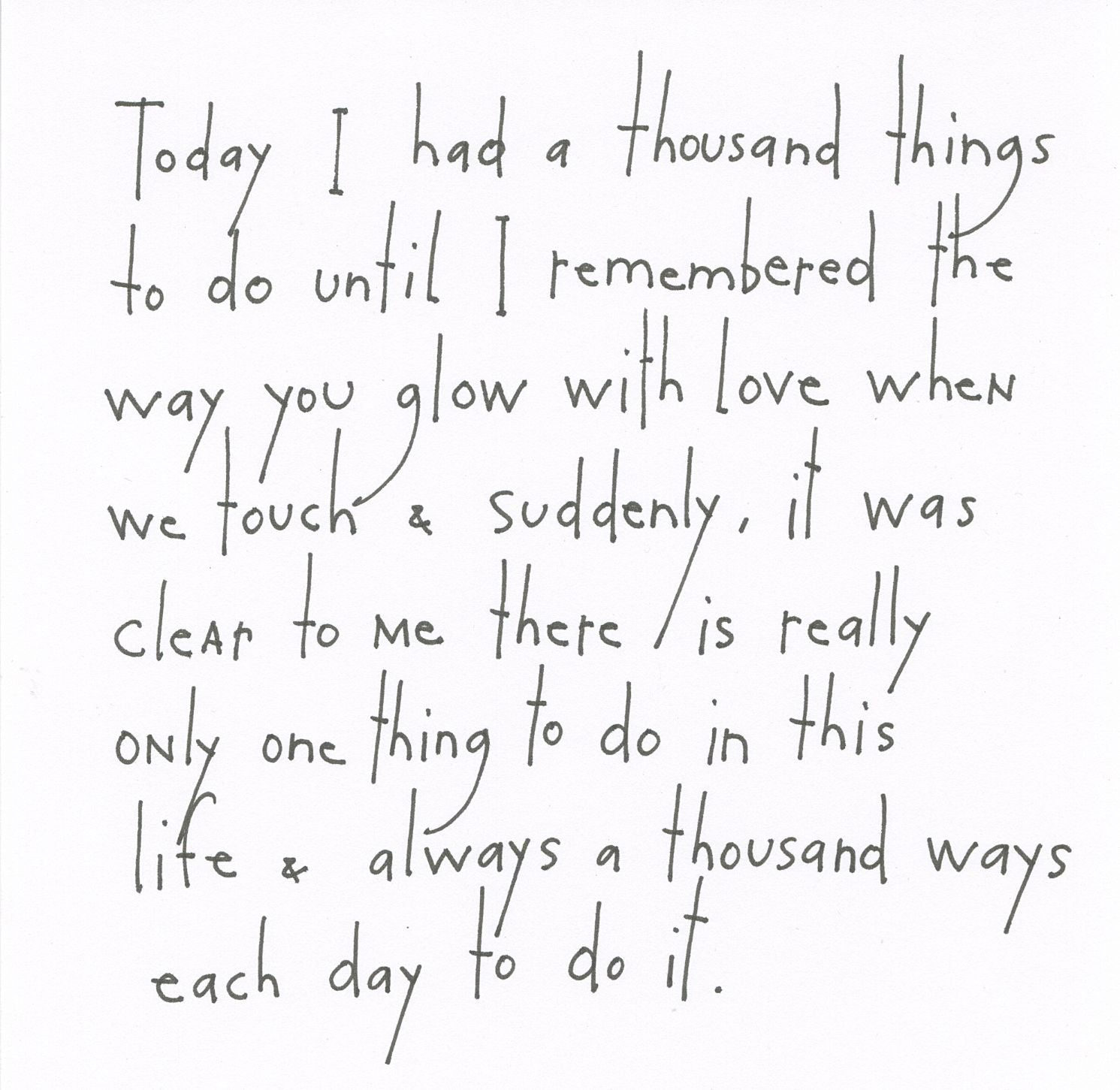 original pen &amp; ink: a thousand ways