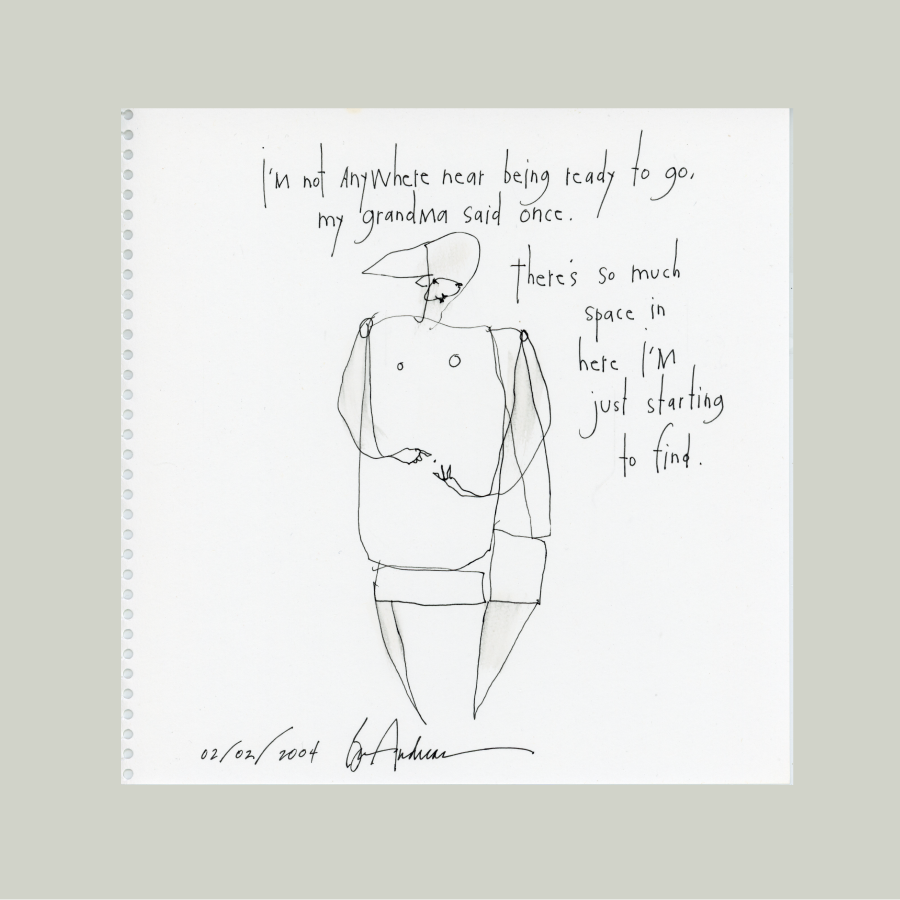 original pen &amp; ink: so much space