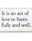 the art of listening storyblock