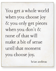 choose joy storyblock
