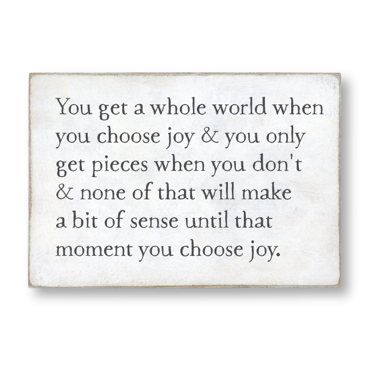 choose joy storyblock