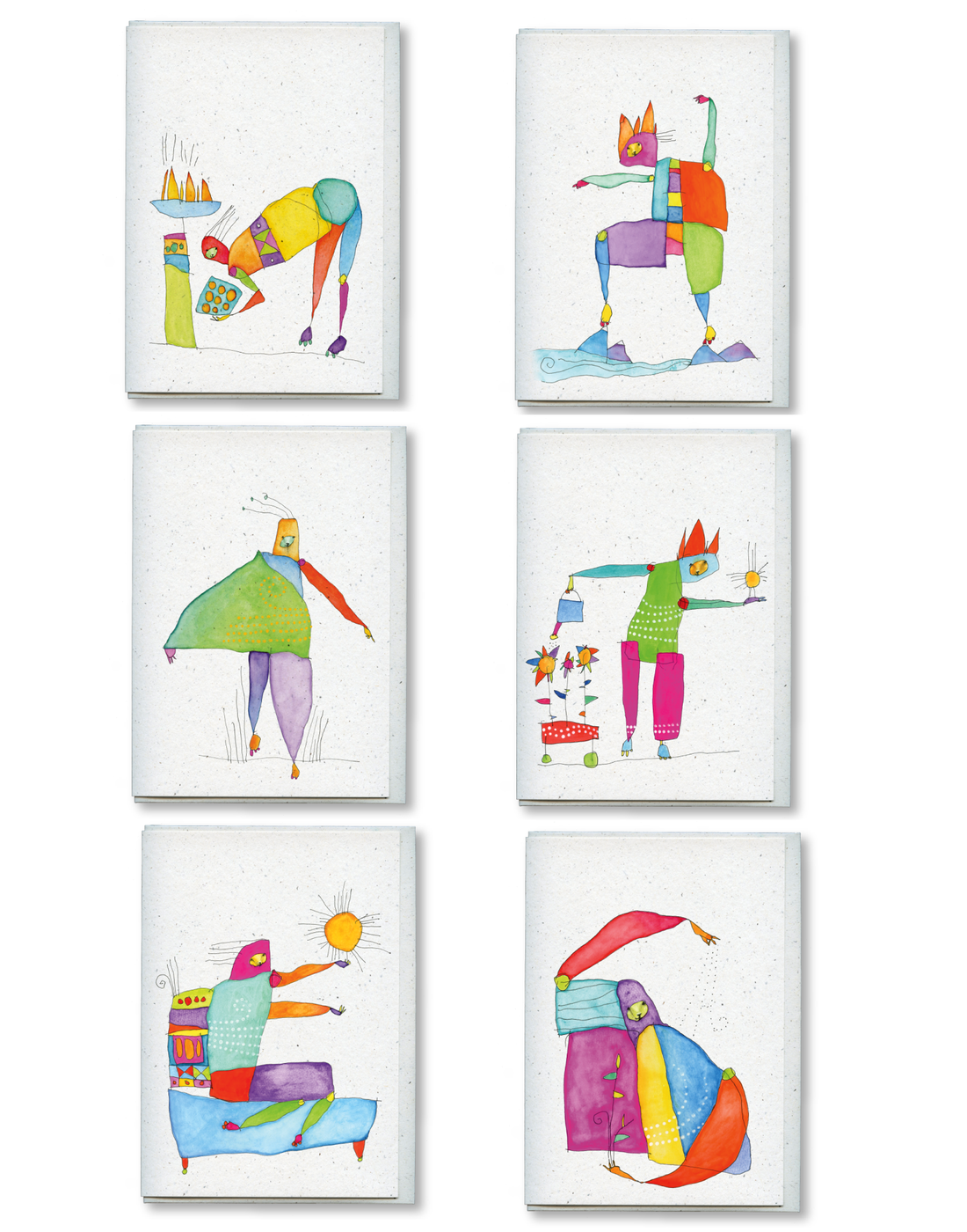 greeting card: classic quiet spaces pack