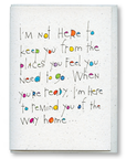 greeting card: the way home