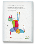 greeting card: dandelion wishes