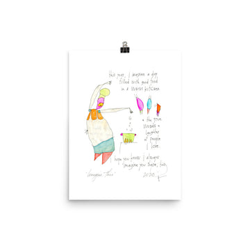 international 'imagine this' print