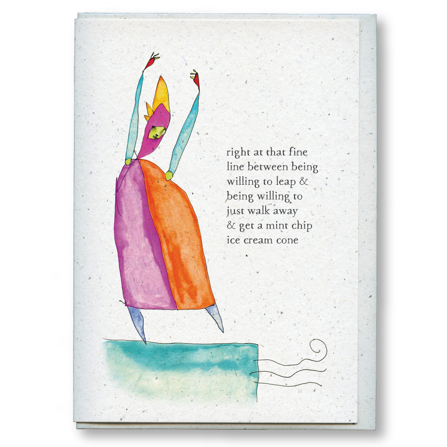 greeting card: fine line