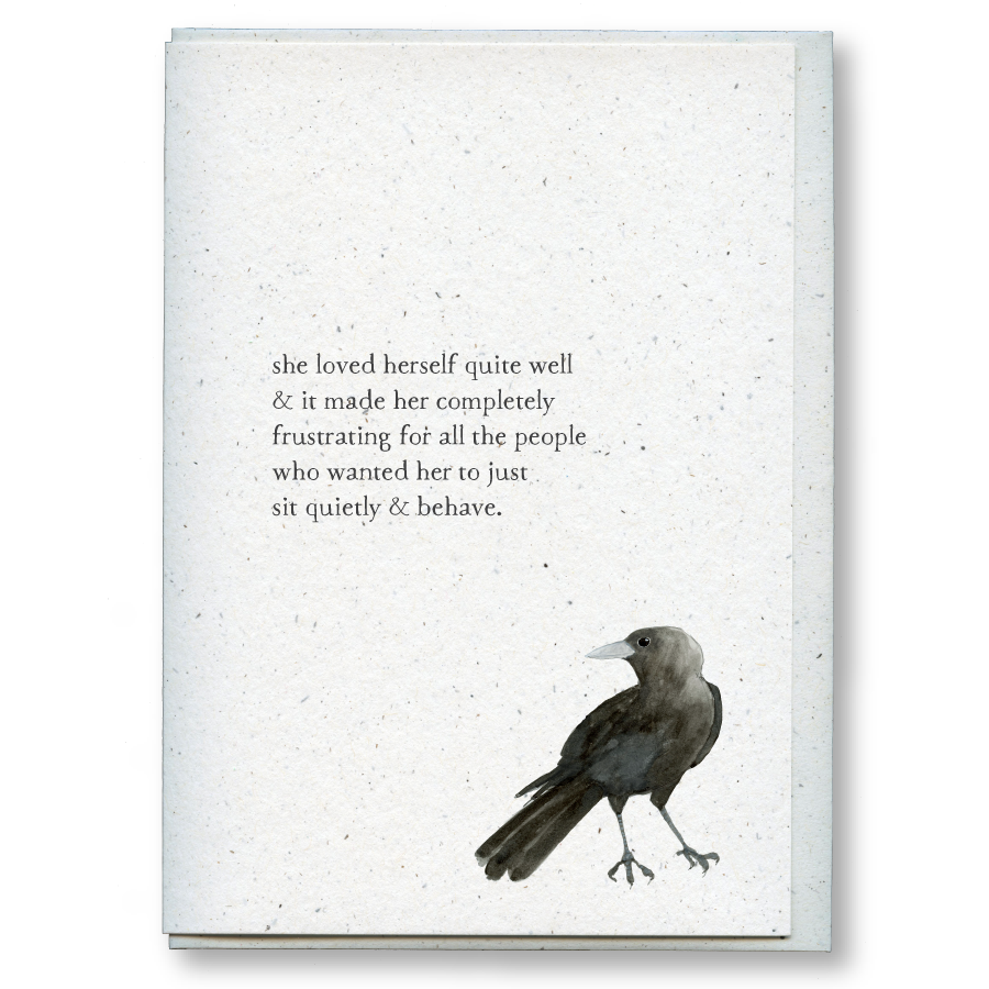 greeting card 8 pack: miranda&#39;s thoughts