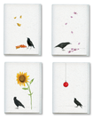 greeting card 8 pack: miranda & the four seasons