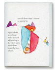 greeting card: simply be