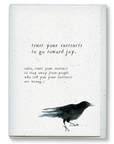 greeting card: toward joy