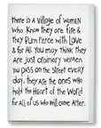 greeting card pack: village of women