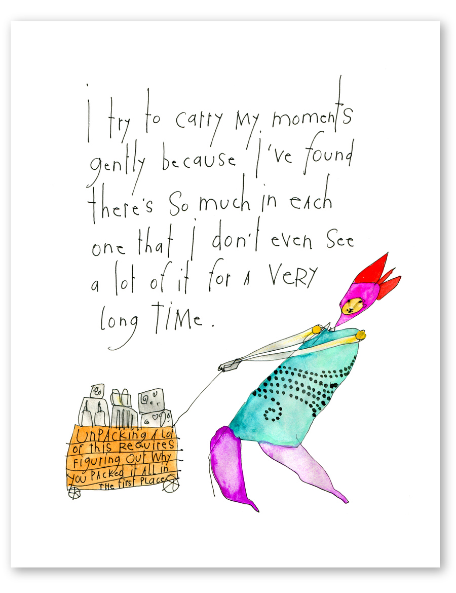 blind spot art print