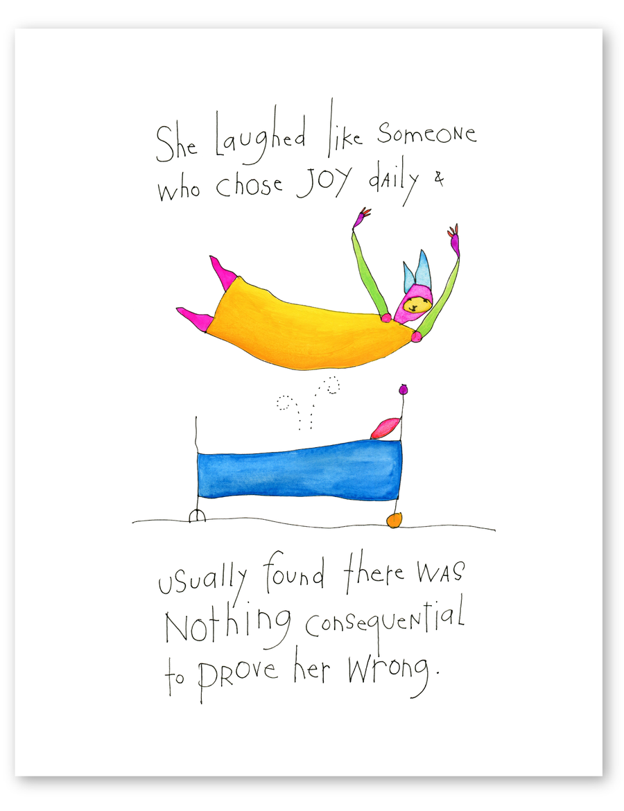 daily joy art print