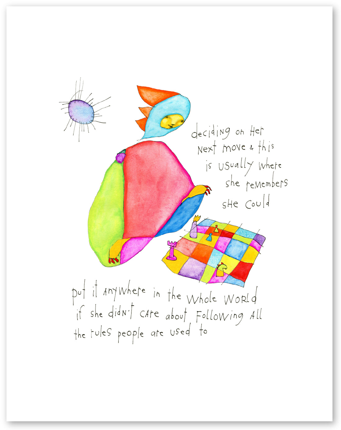 next move art print