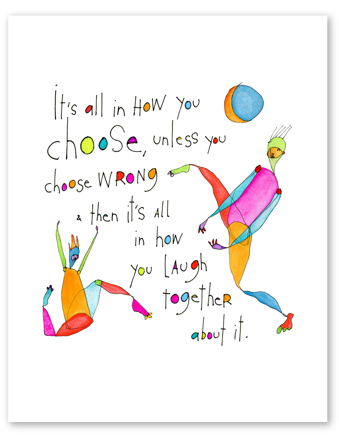right choice art print