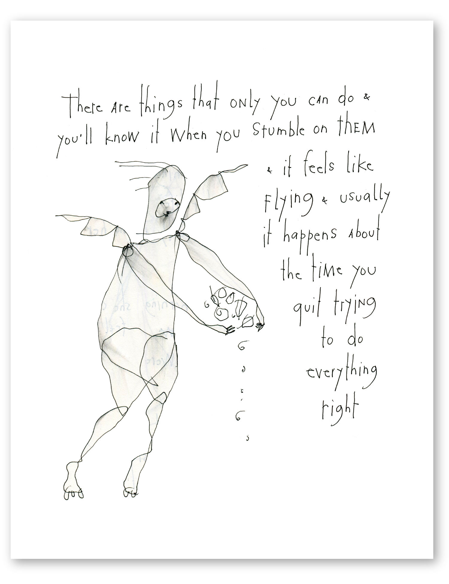 right timing art print
