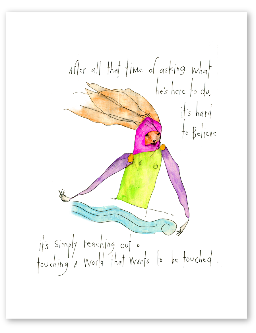 touch point art print