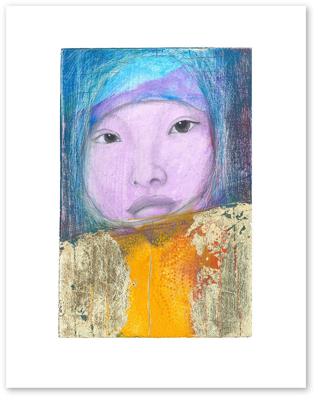 curious art print