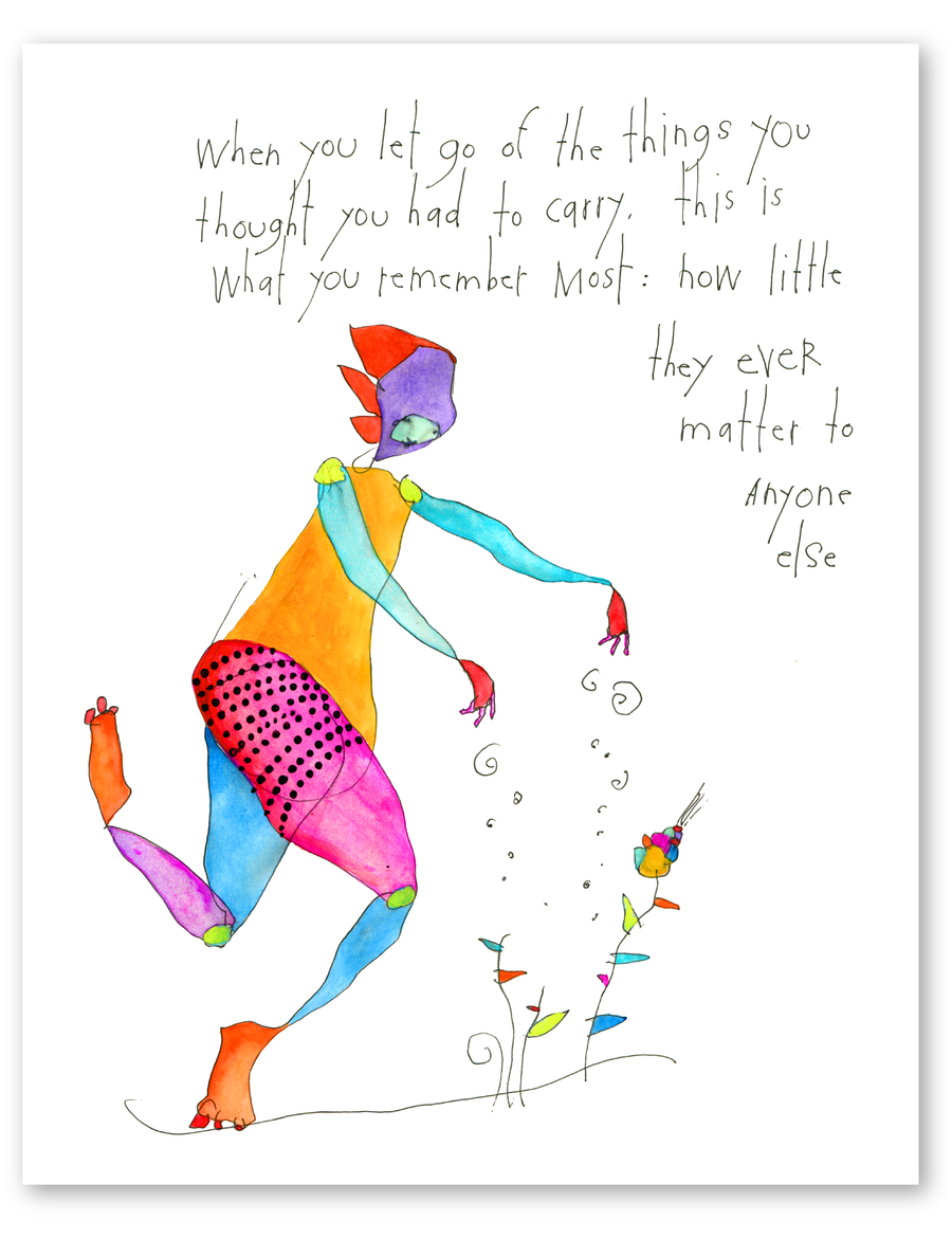 carry on art print