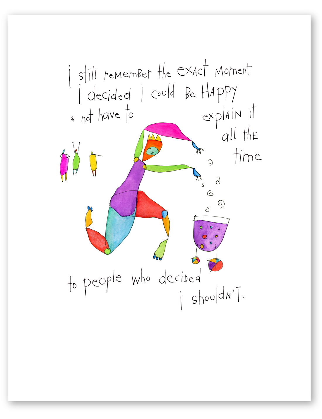 decision point art print