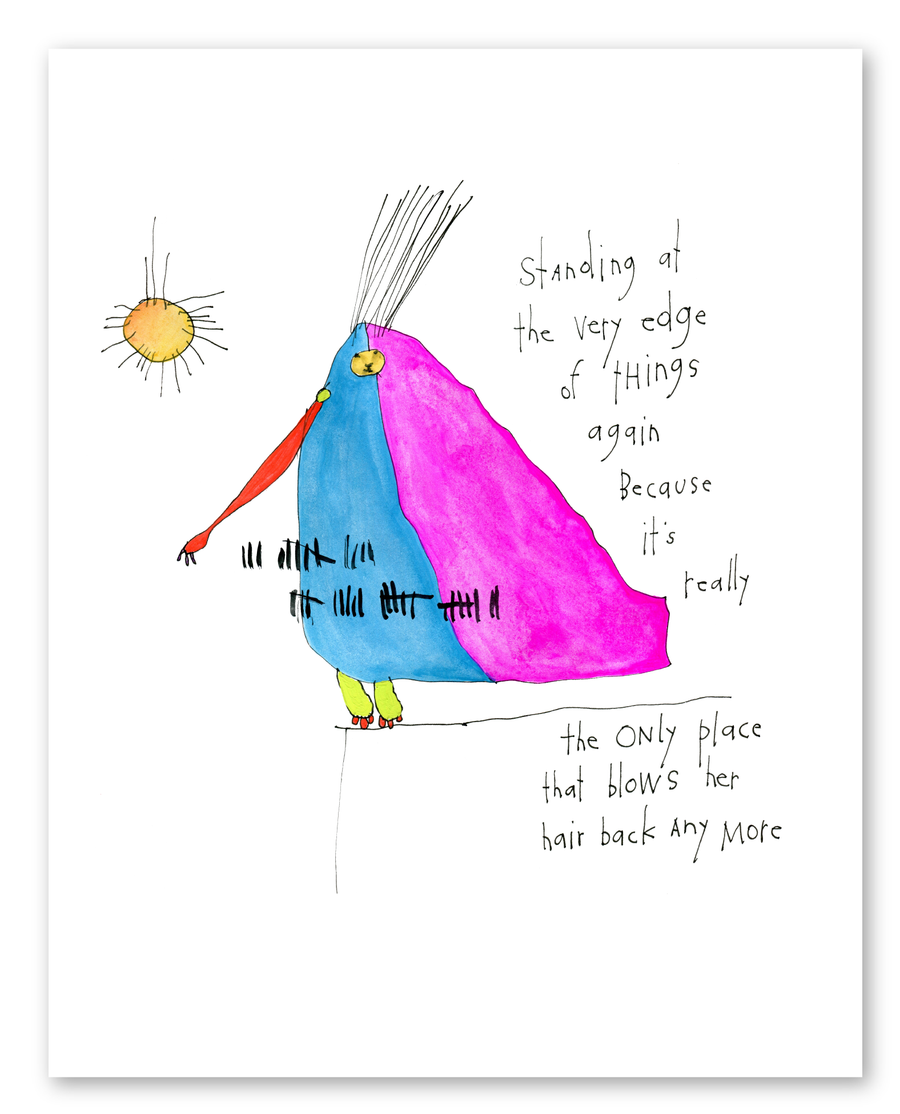 edge of things art print