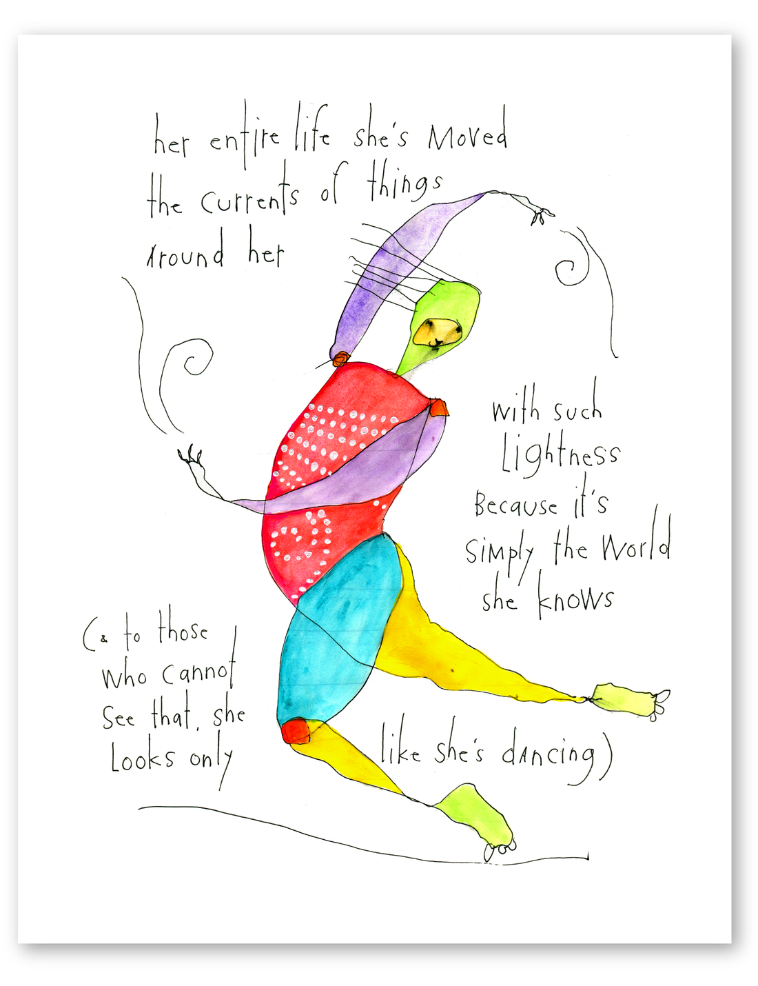 lightness art print