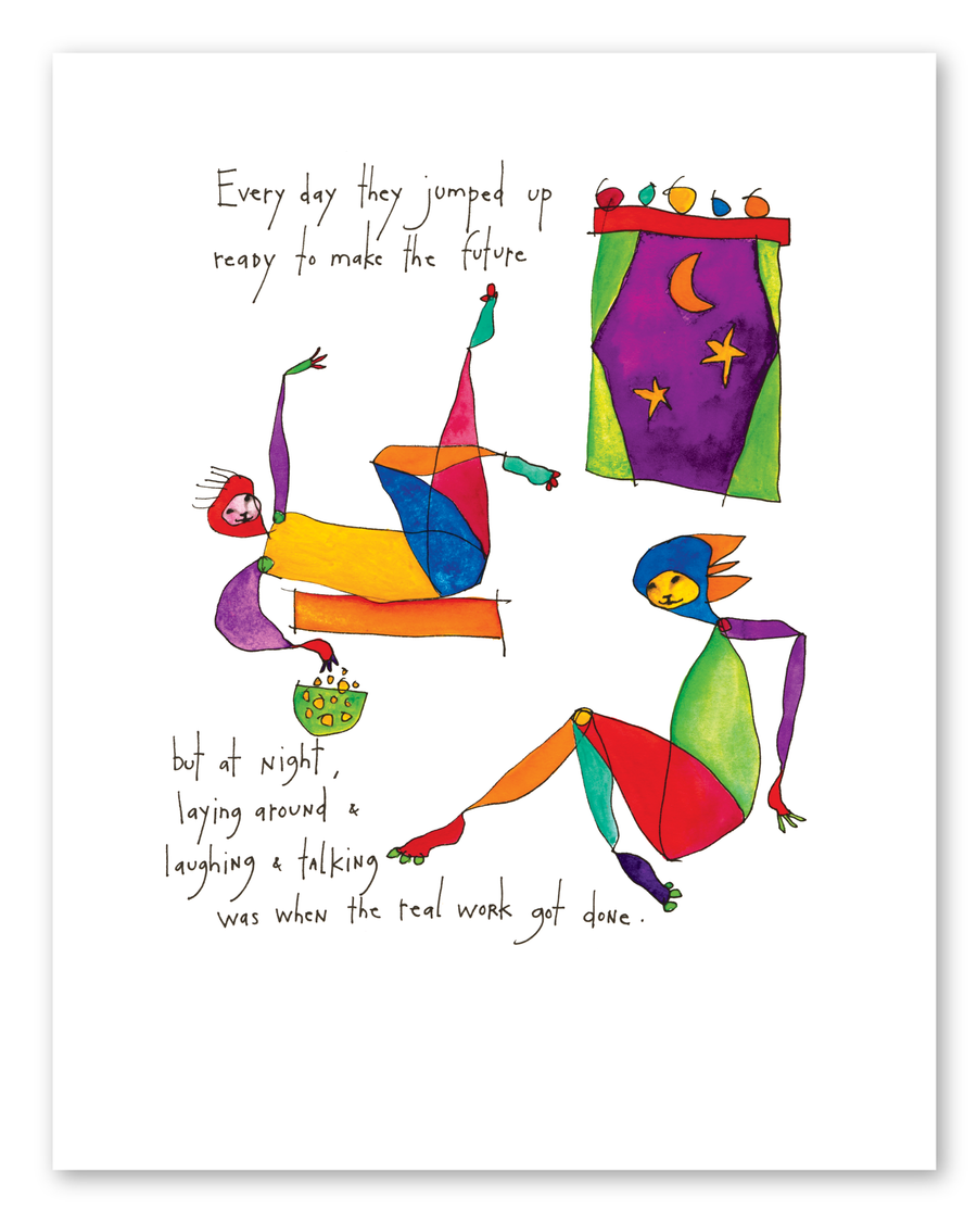 real work art print