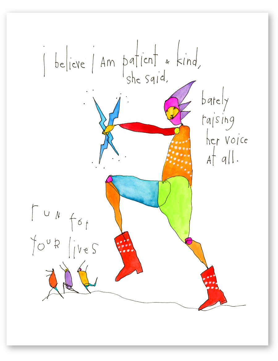 self knowledge art print