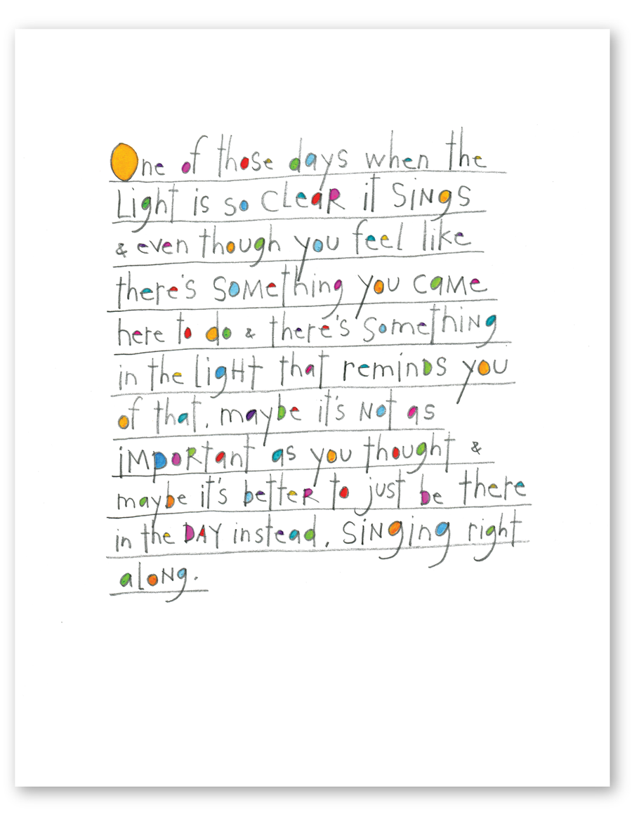 so clear art print