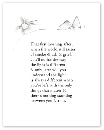 things that matter art print