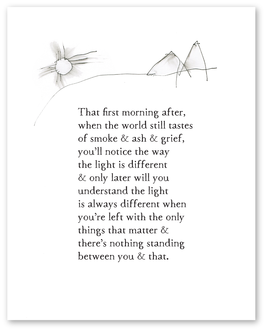 things that matter art print