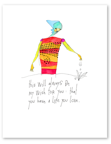 true wish art print
