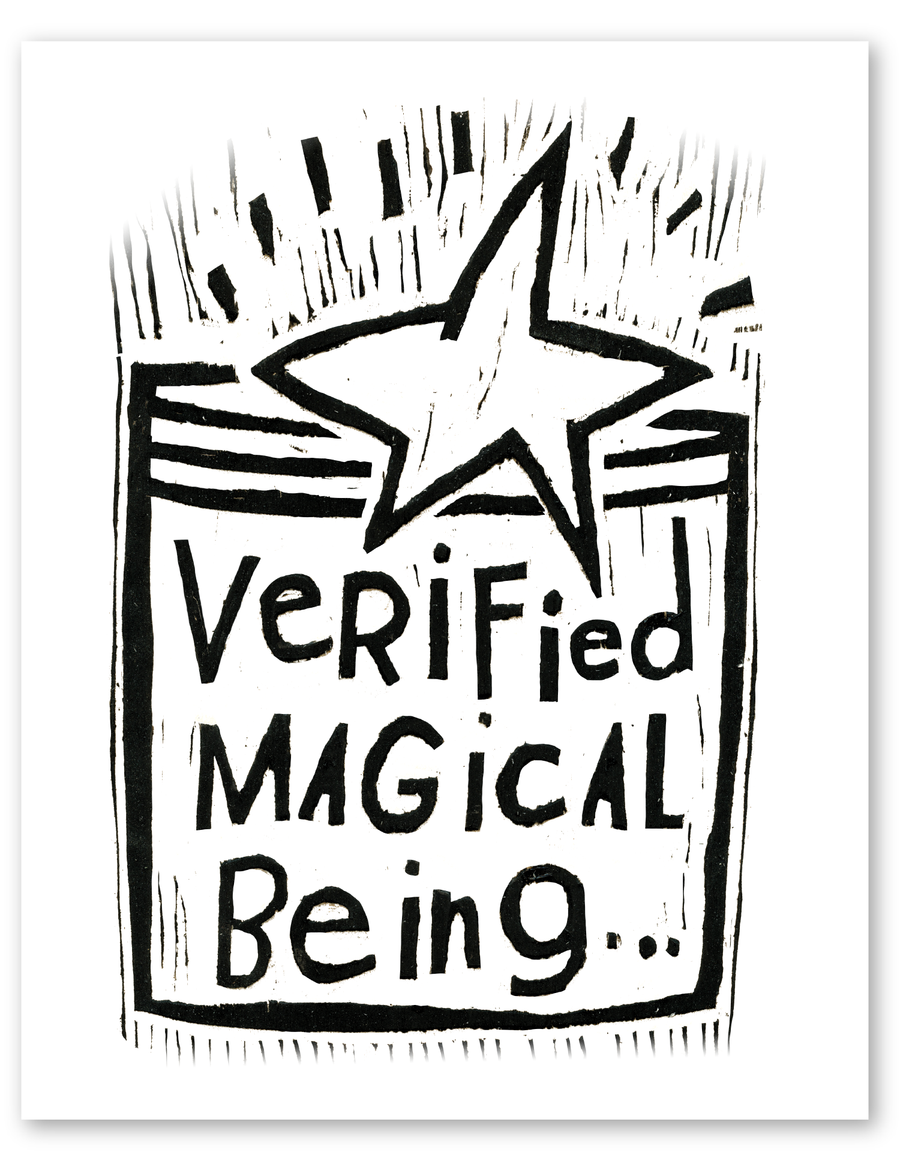 woodcut: verified art print
